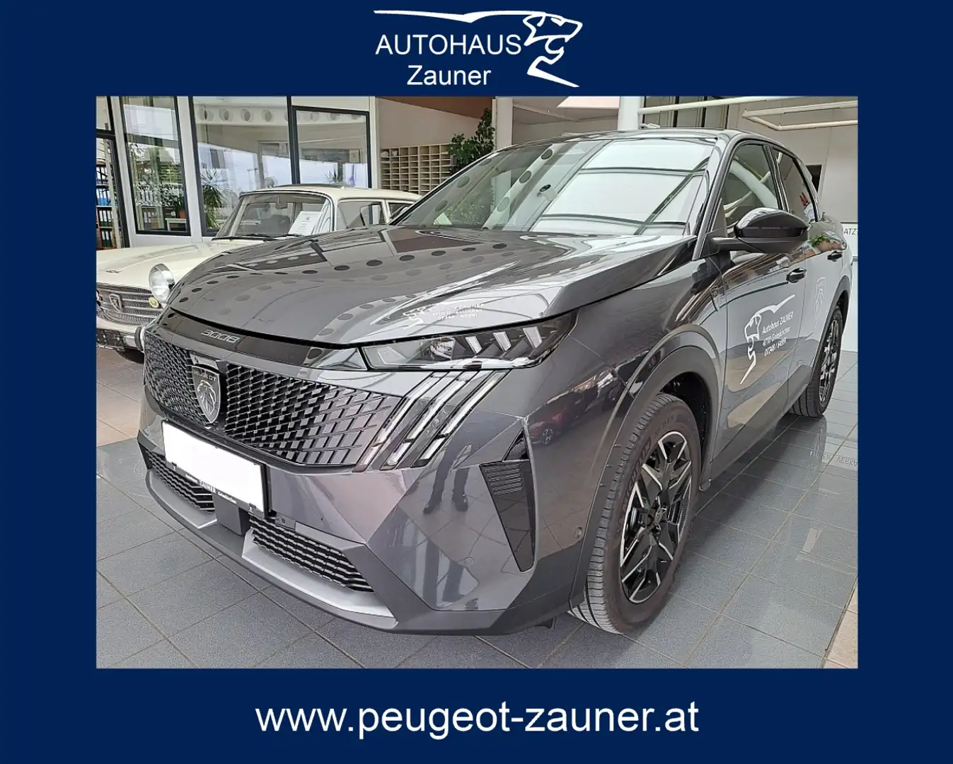 Peugeot 3008 Hybrid 136 E-DCS6 GT Aut. Sitze Leder Nappa Grau - 1
