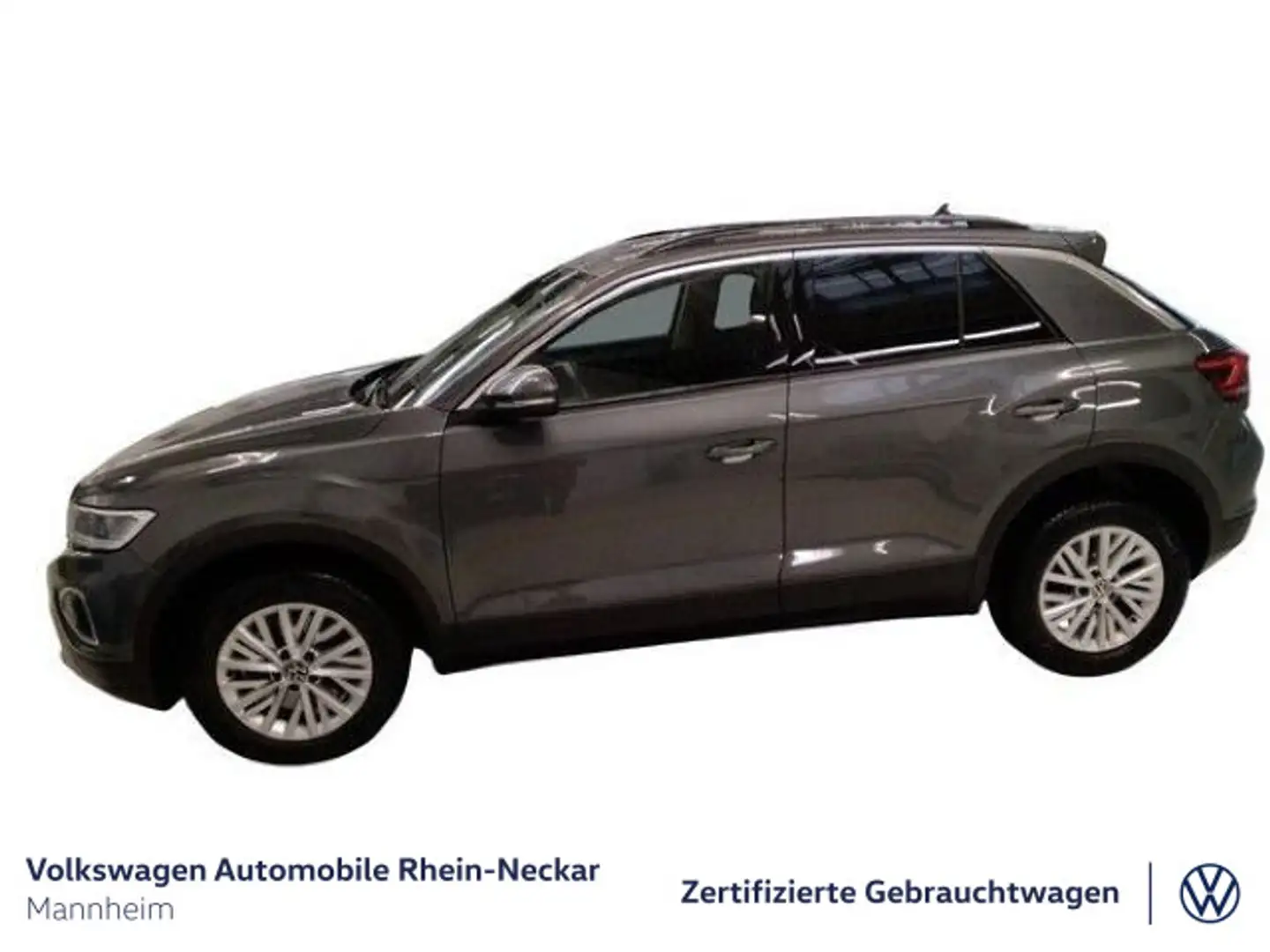 Volkswagen T-Roc 2.0 TDI Life DSG GAR 2030 Navi AHK PDC uvm Grau - 2