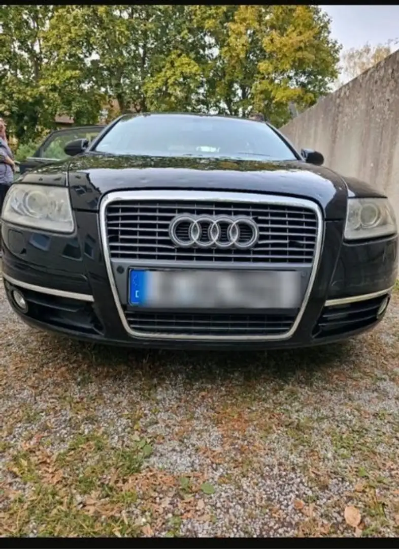 Audi A6 Schwarz - 1