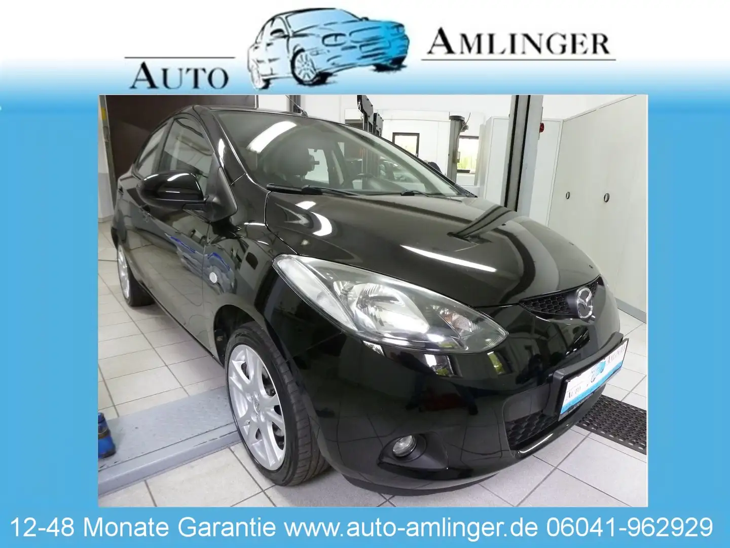 Mazda 2 Lim1.3 Impression1.Hand Scheckheft12-48MoGa. Schwarz - 1