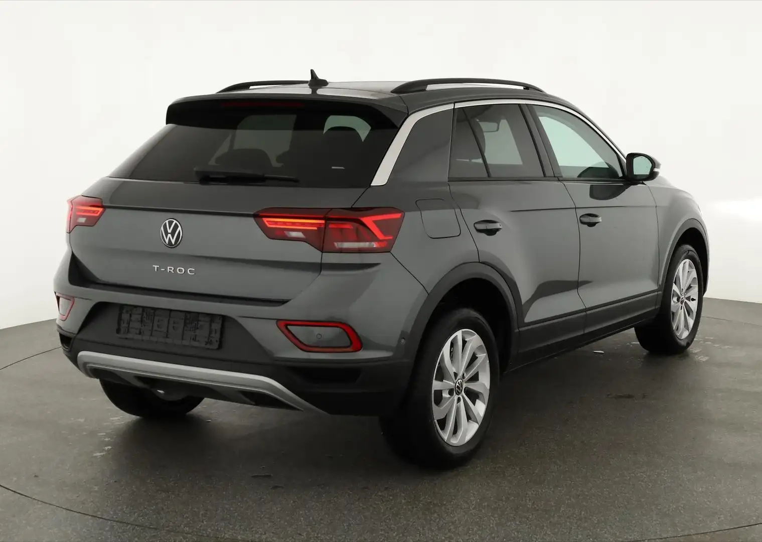 Volkswagen T-Roc Life 1.5 TSI DSG, LED, AHK, Kamera, Parklenk, W... Grau - 1