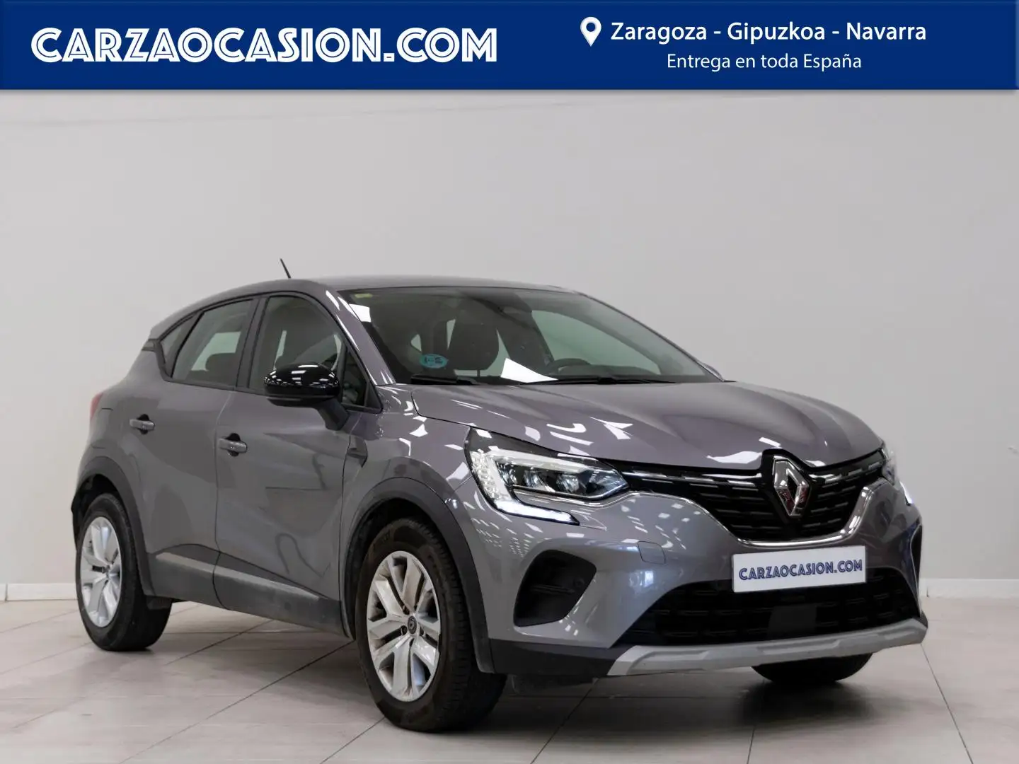 Renault Captur TCe Intens 96kW Grijs - 1
