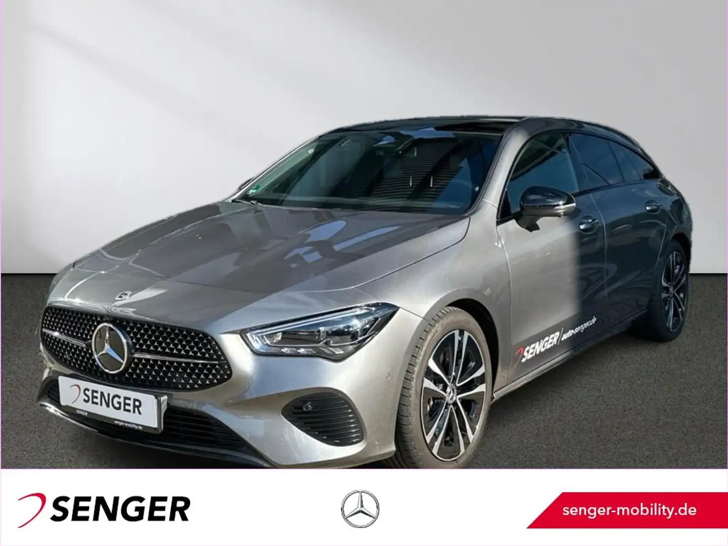 Mercedes-Benz CLA 200 SB Progressive Multibeam Panorama AHK Gris - 1