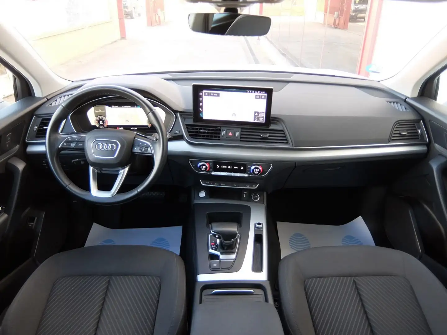 Audi Q5 35 TDI Advanced S tronic Blanc - 2