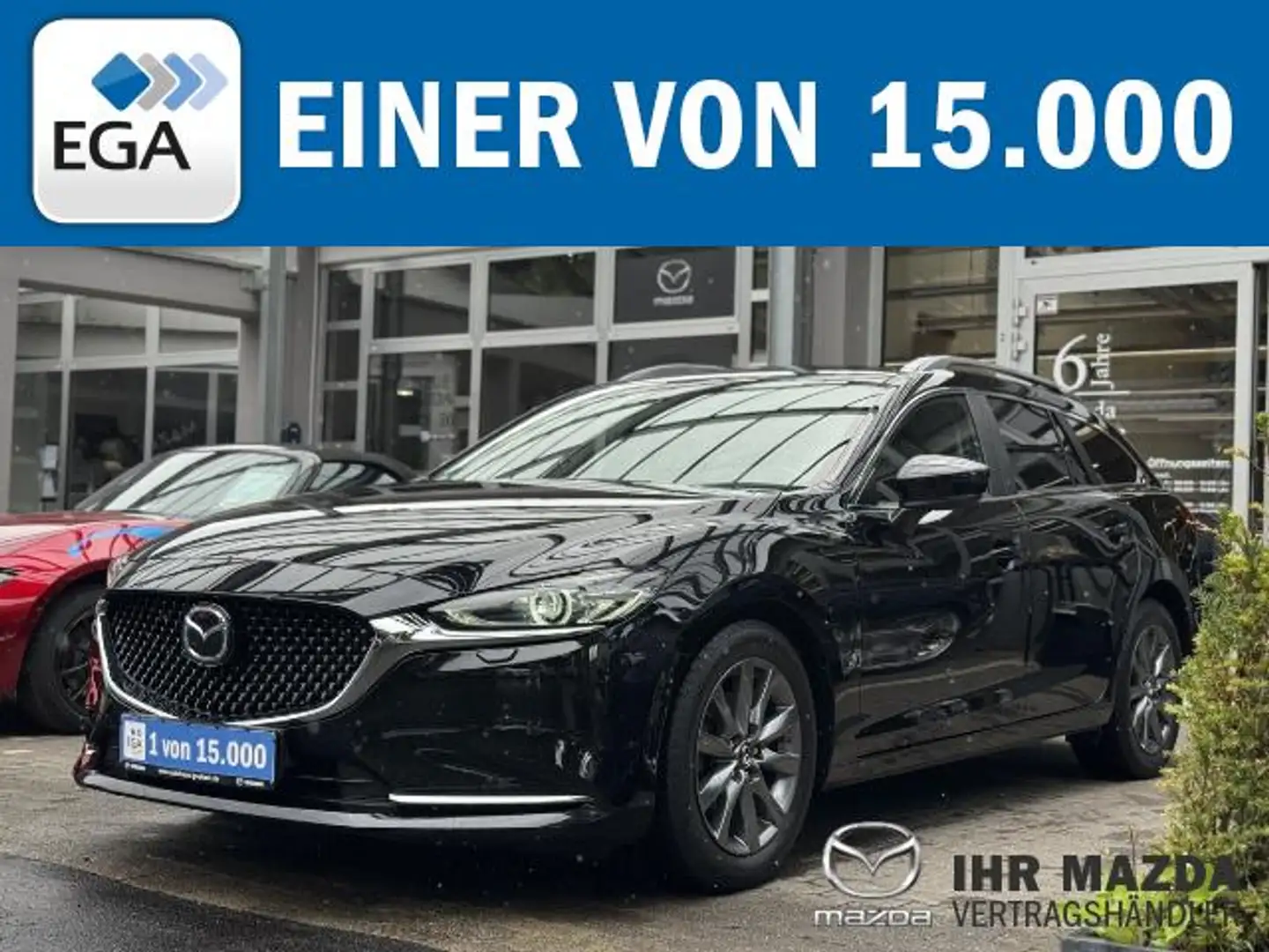 Mazda 6 165PS - LED, PDC Kamera, ACC, DAB, NAVI, CARPLAY Schwarz - 1