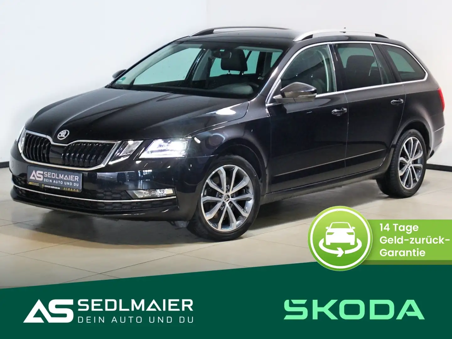Skoda Octavia Combi 2.0 TSI Style RCam|AHK|LED|APP|NAV Negro - 1