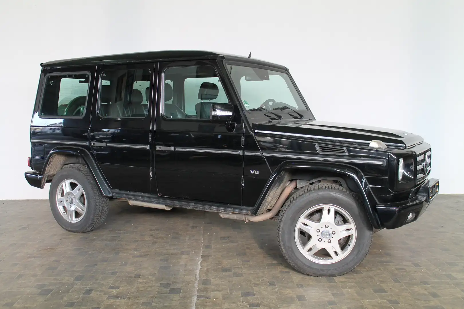 Mercedes-Benz G 400 G 400 CDI AWD, Schiebedach, Navi, Leder Schwarz - 2