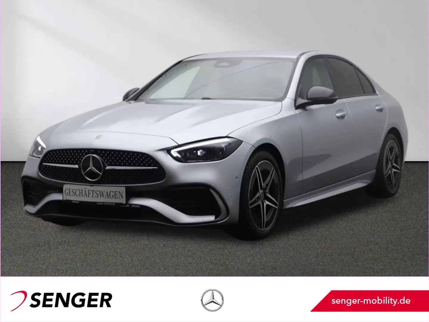 Mercedes-Benz C 200 AMG Night Digital-Light 360°-Kamera MBUX Silber - 1