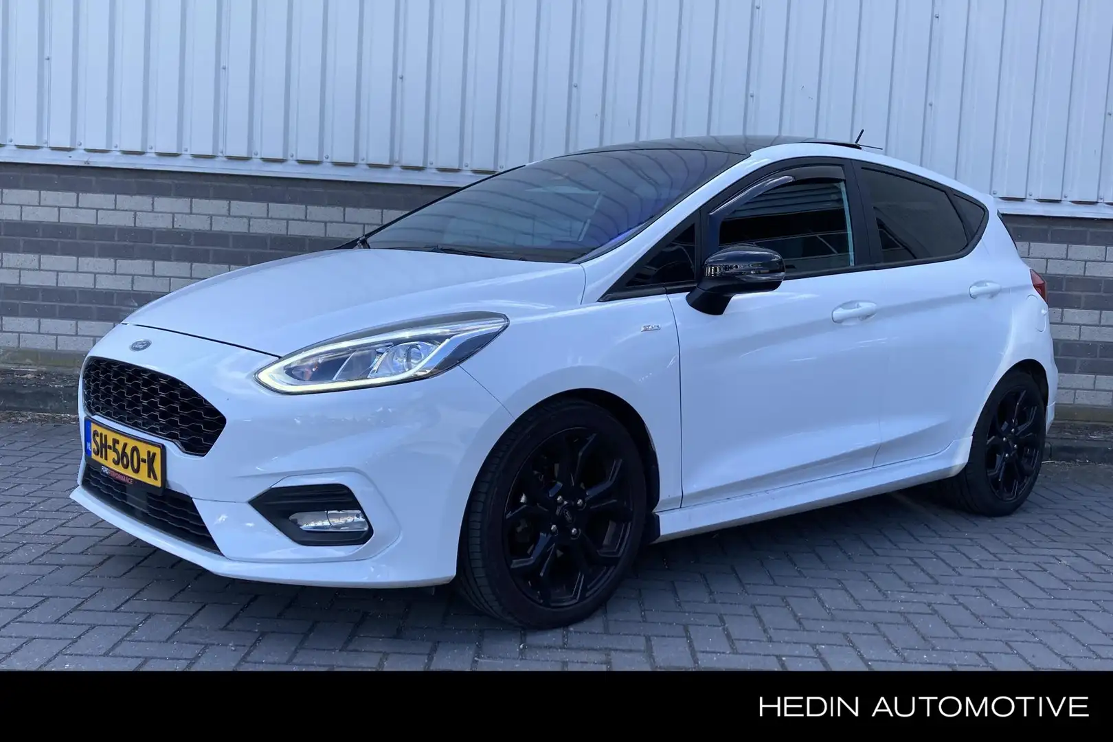 Ford Fiesta 1.0 EcoBoost ST-Line | Pano dak | Adap. Cruise | B Wit - 1