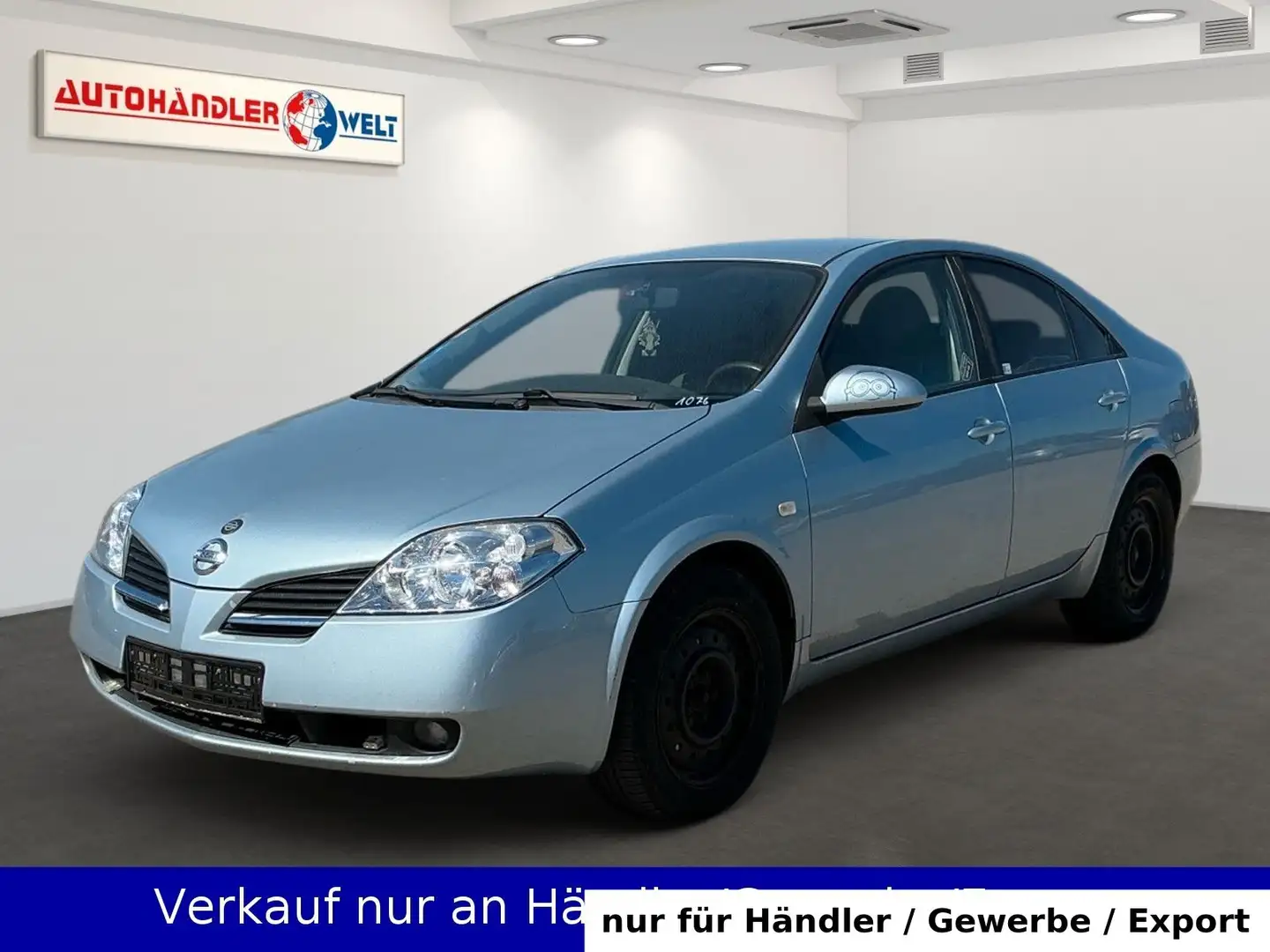 Nissan Primera Lim. 1.8 Klimaautomatik AHK Kék - 1