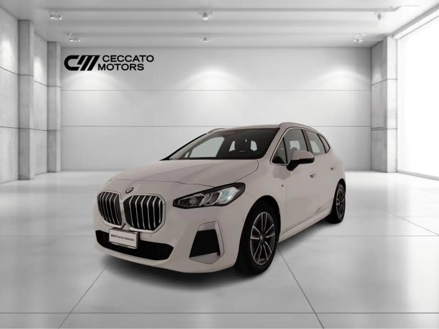 BMW 218 d Active Tourer Msport auto Blanc - 1