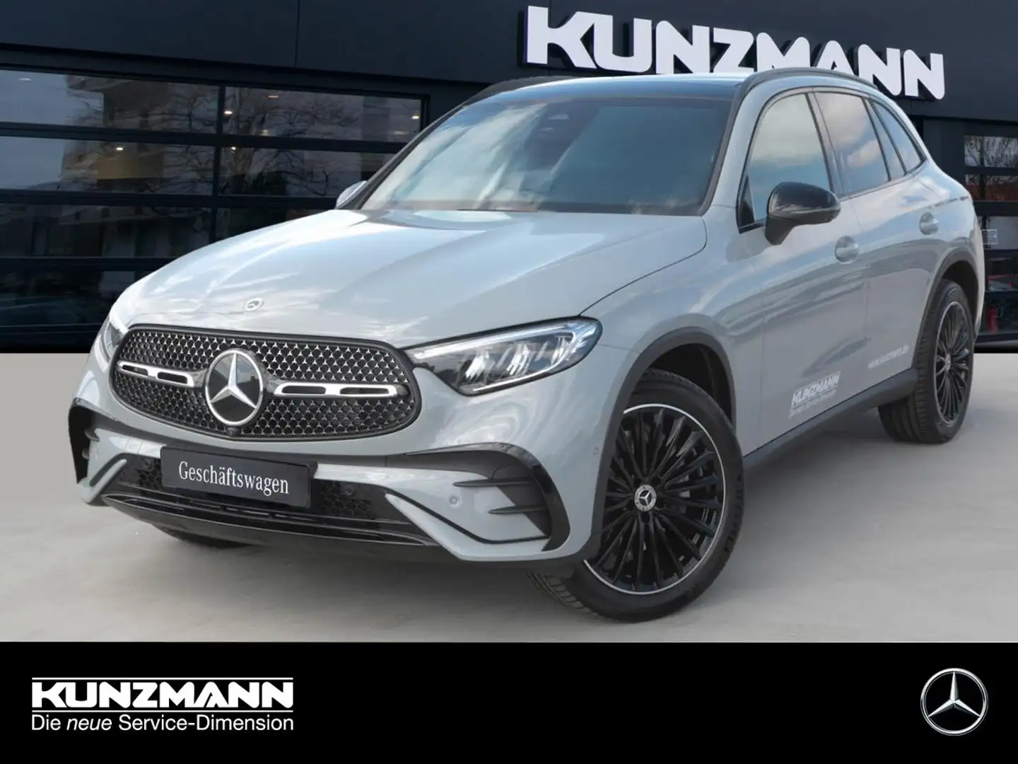 Mercedes-Benz GLC 450 d 4MATIC AMG Night Panorama 360° AHK Gris - 1