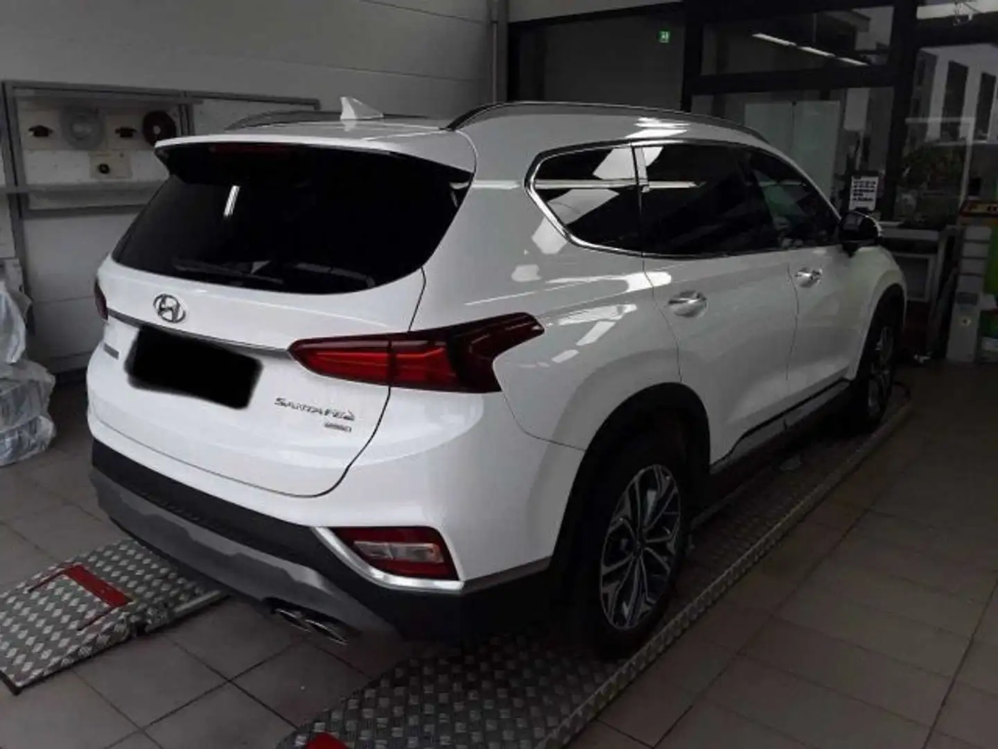 Hyundai SANTA FE Santa Fe 2.2 CRDi DPF Premium 4WD (EURO 6d-TEMP) Blanc - 2