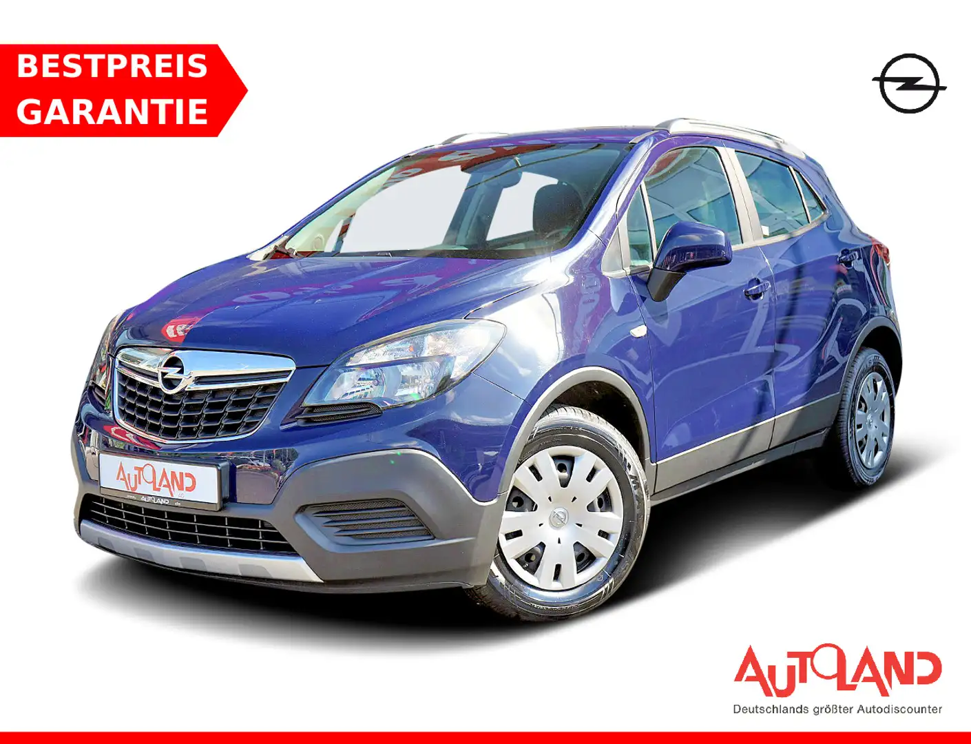 Opel Mokka 1.6 Klima AUX Tempomat Blauw - 1