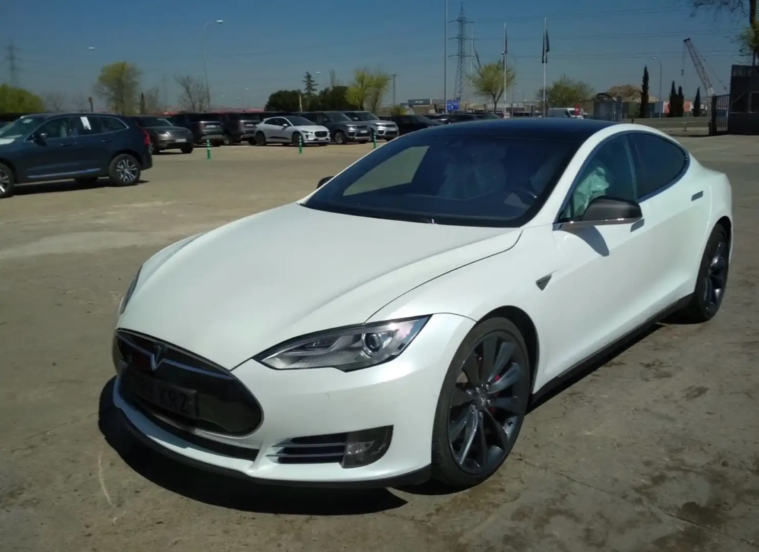 Tesla Model S 85D  Superchargers gratis de por vida Beyaz - 1