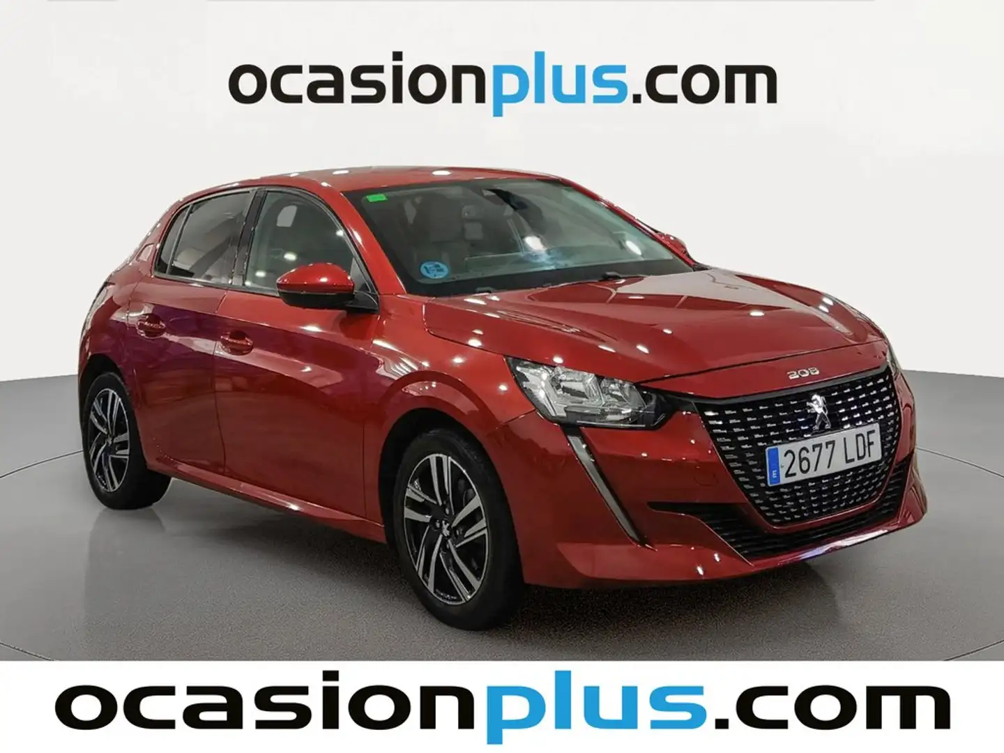 Peugeot 208 1.2 Puretech S&S Allure 100 Rojo - 2