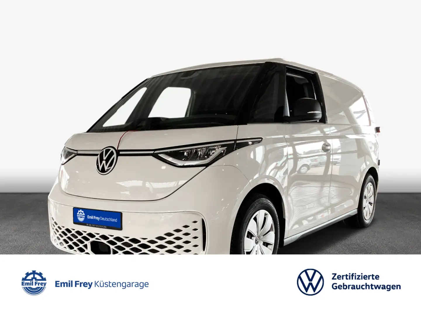 Volkswagen ID.Buzz Cargo 77 kWh,RFK, Klima, AHK Blanc - 1
