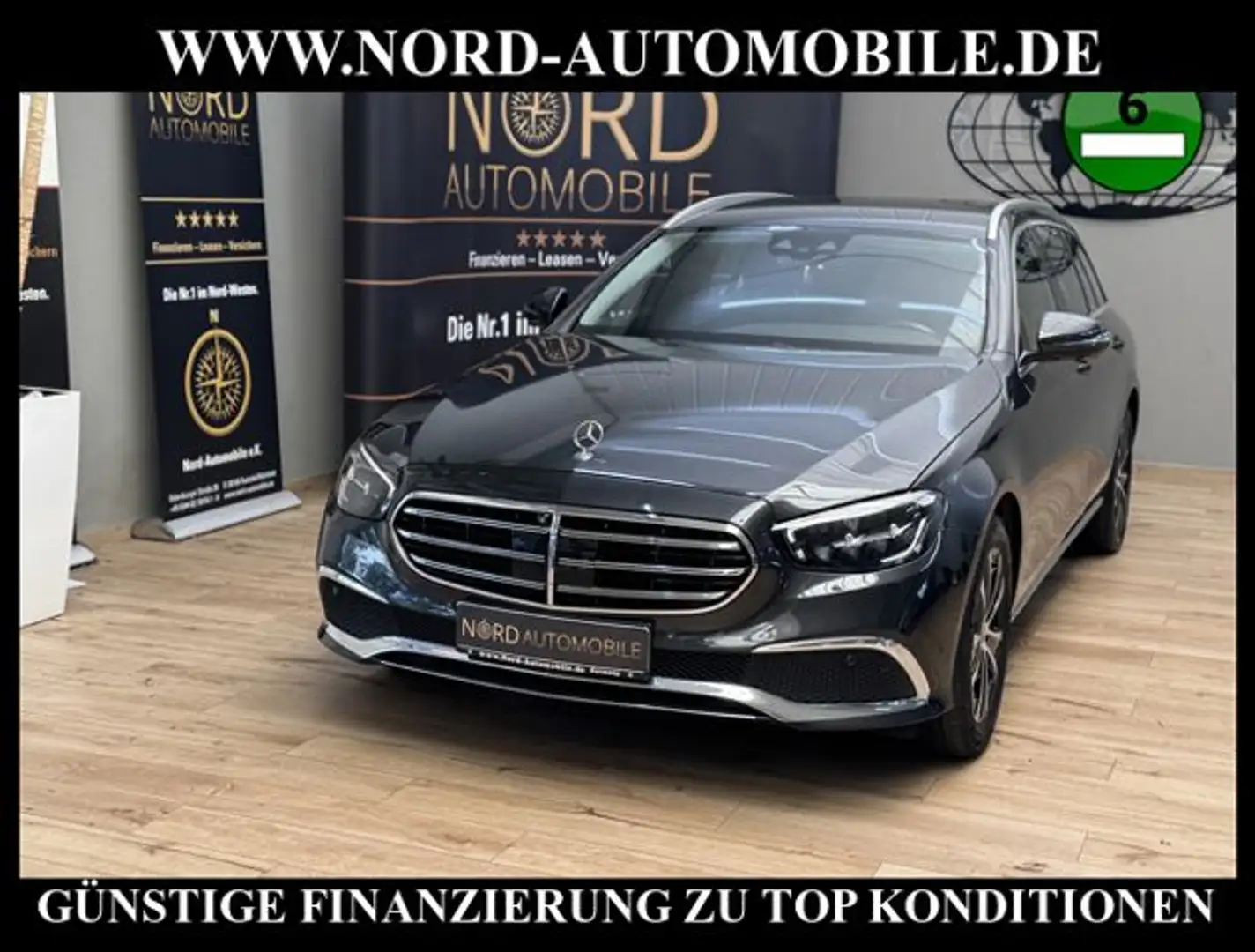 Mercedes-Benz E 220 d T Exclusive *Distro+*Wide*AHK*Memo*360°* Exclus Grau - 1
