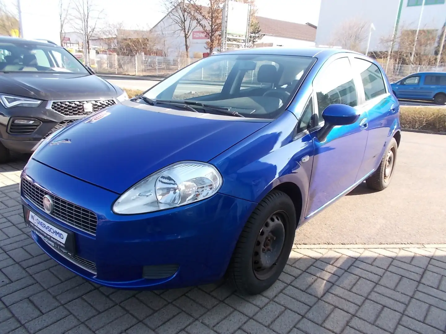Fiat Grande Punto Punto 1.4 8V Dynamic Blau - 1
