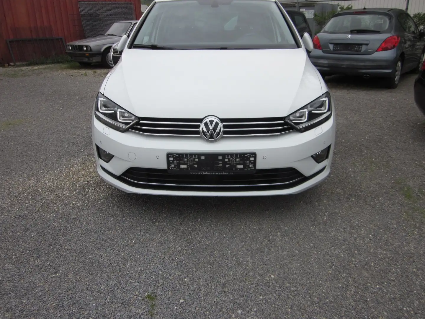 Volkswagen Golf Sportsvan 1.4 TSI BlueMotion Technology DSG Lounge Blanc - 1