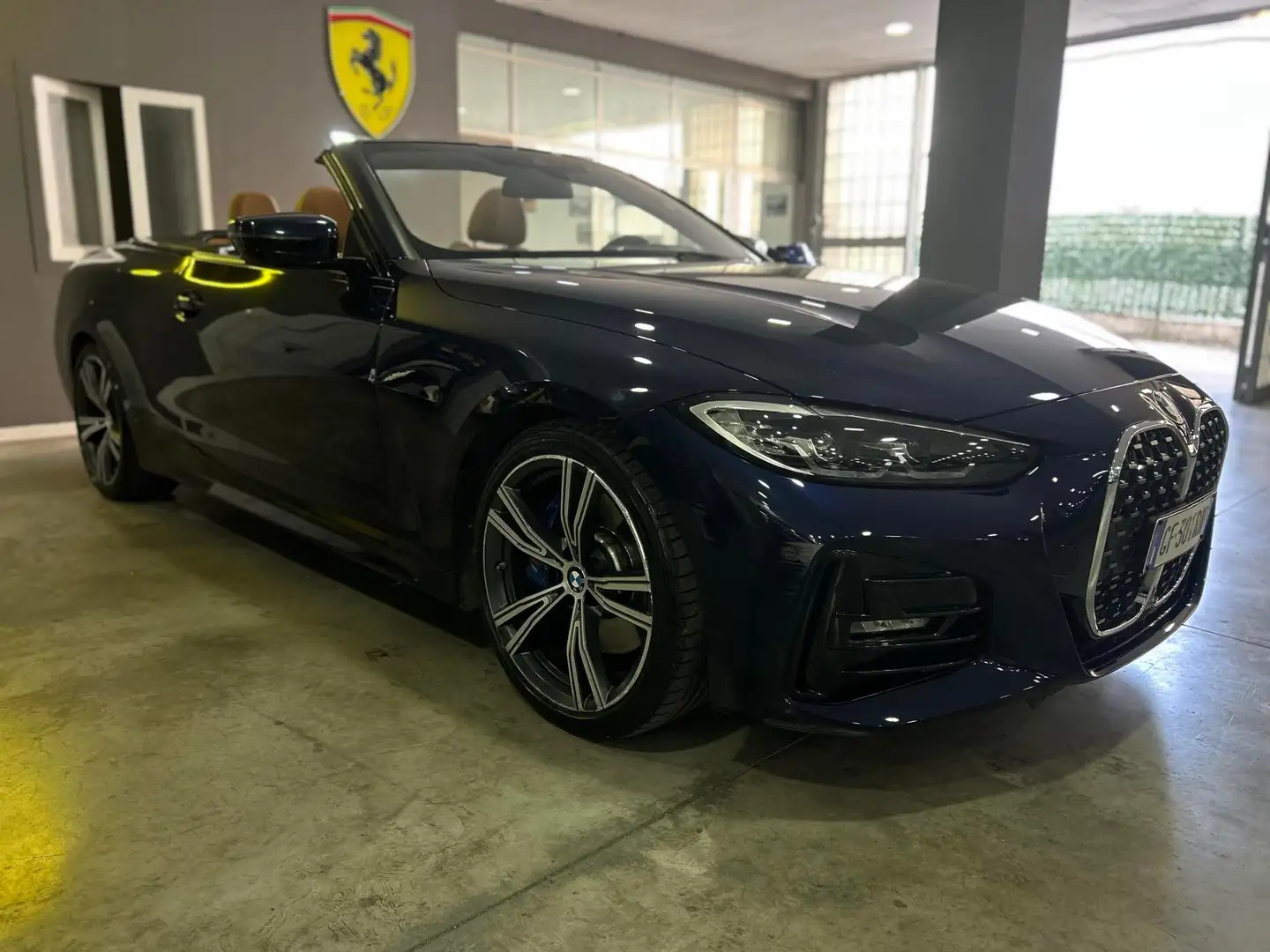 BMW 420 420d Cabrio Msport auto *APP *LED *NAVI *MEMORIA Azul - 2