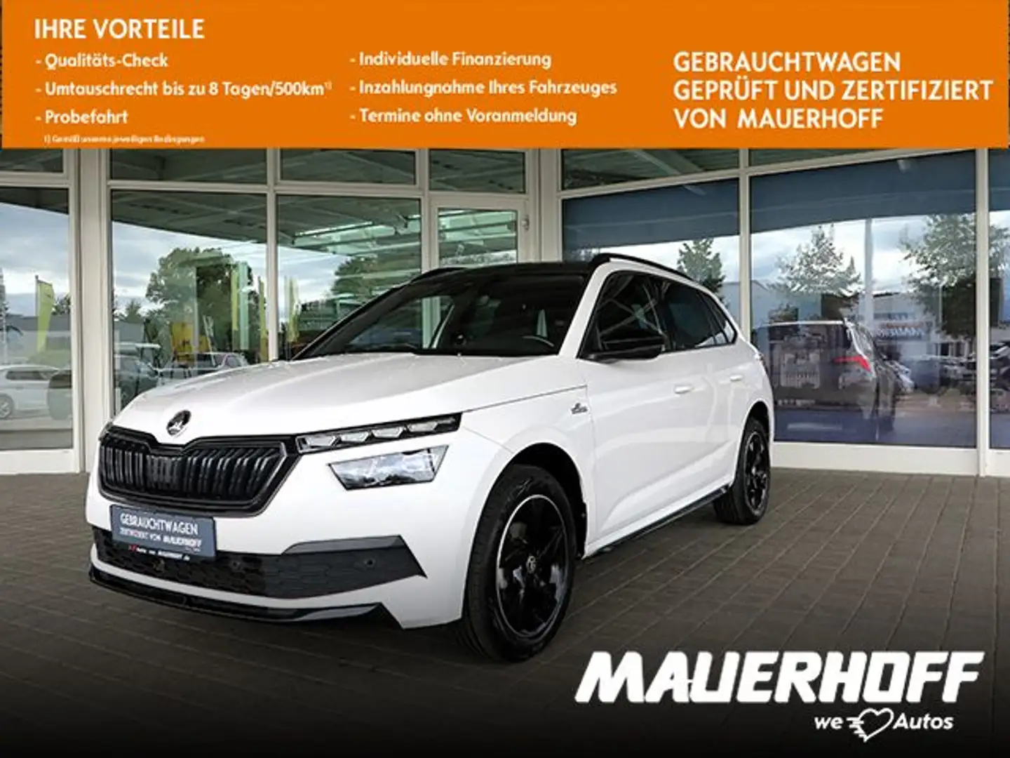 Skoda Kamiq Monte Carlo | Kamera | Sitzhzg | Android Blanc - 1