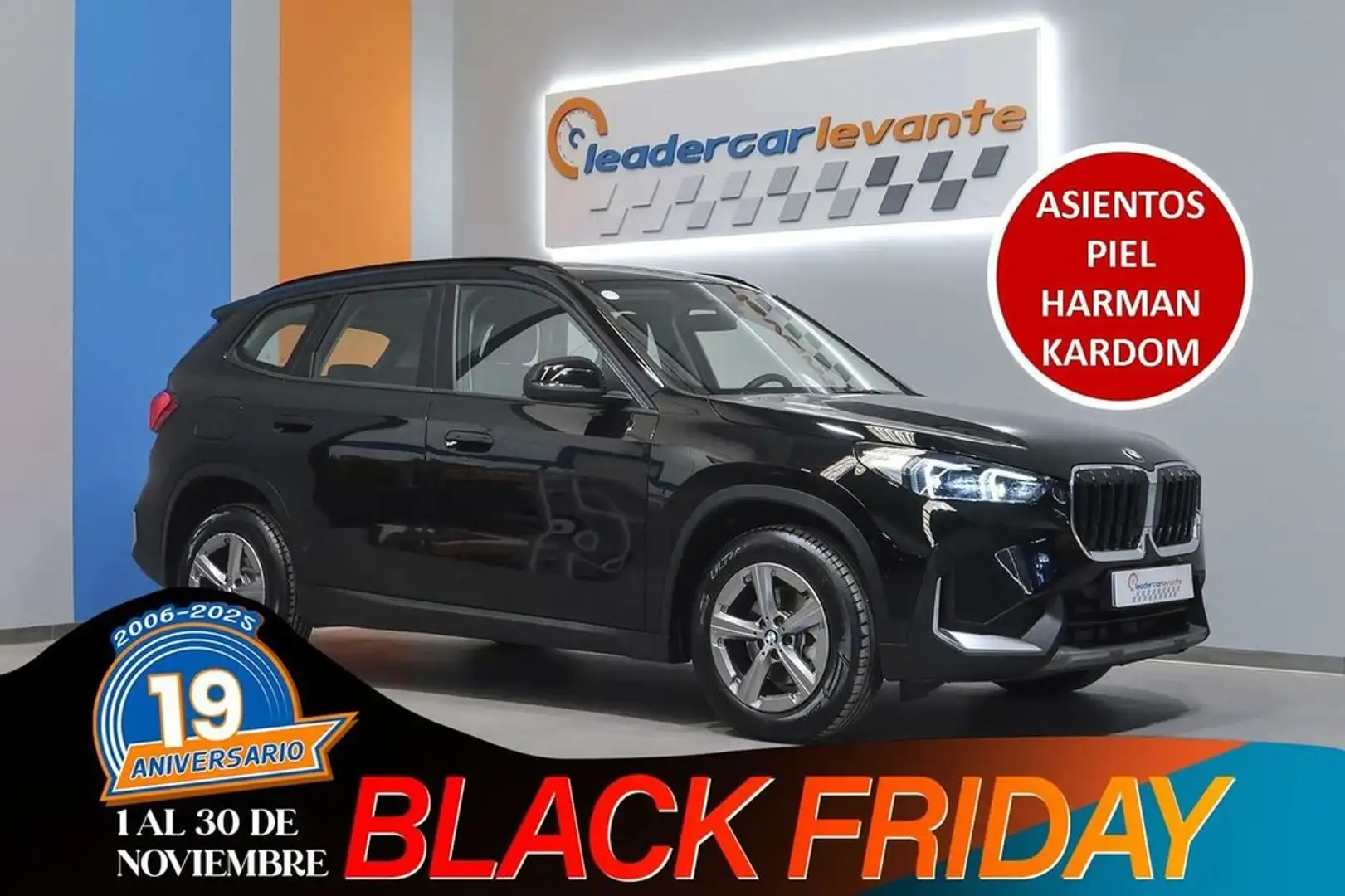 BMW X1 SDRIVE18D 150CV Zwart - 1