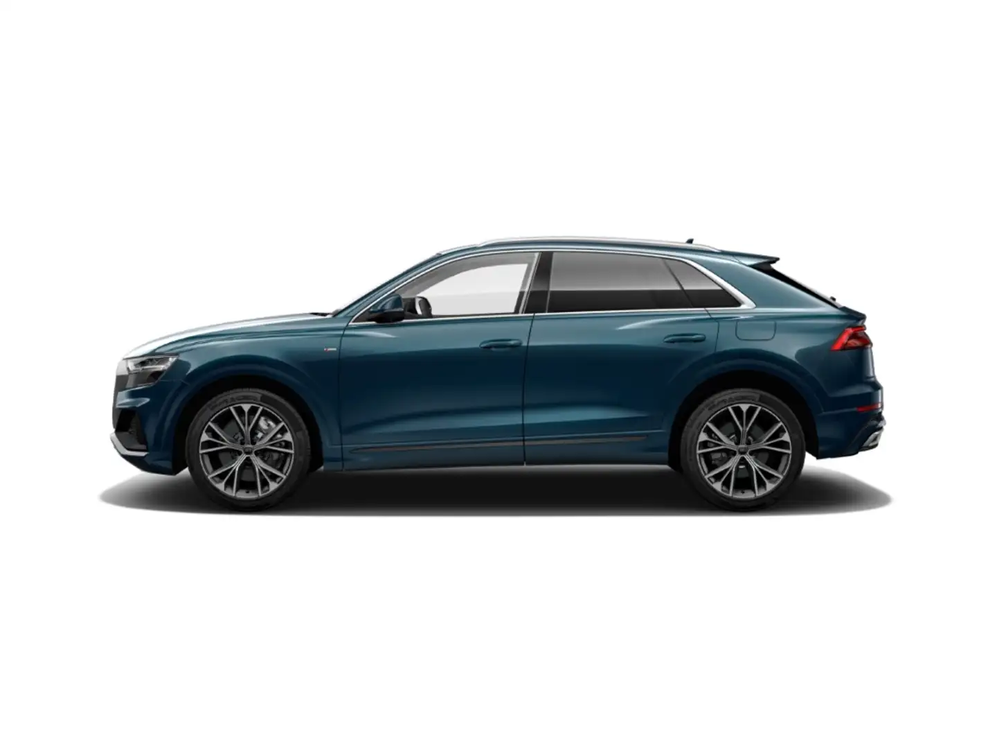 Audi Q8 55 TFSI S line e quattro B&O Head up Pano 360 K Blau - 2