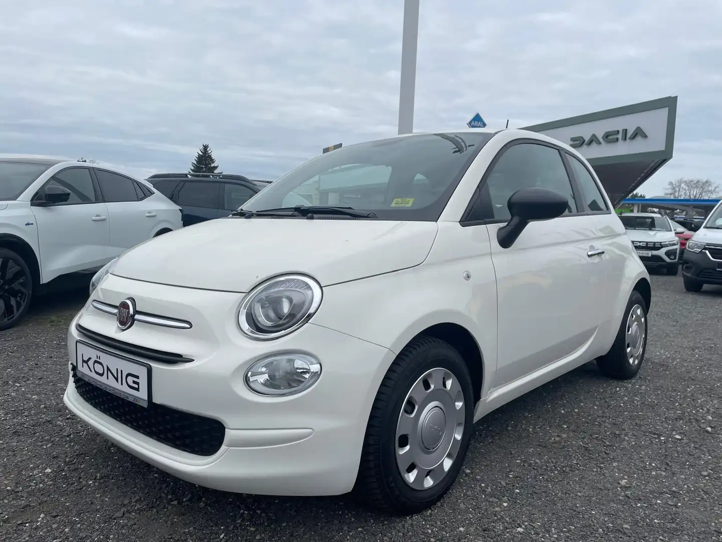 Fiat 500 500 1.0 Leasing ab 99EURO Blanc - 1