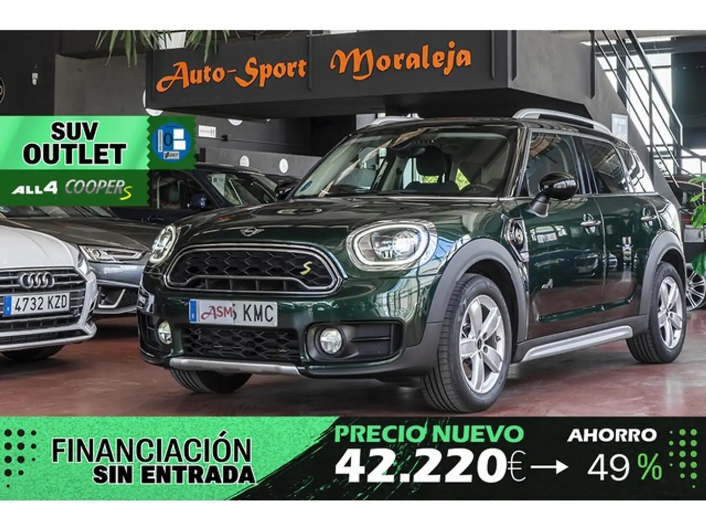 MINI Cooper Countryman S E ALL4 Verde - 1