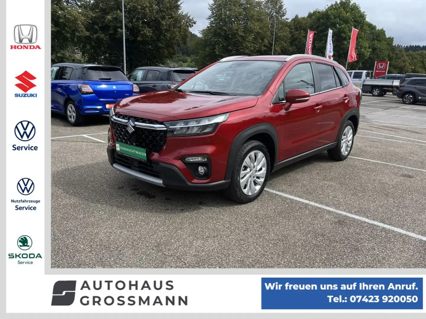 Suzuki S-Cross 1.4 Boosterjet Hybrid Comfort Rouge - 1