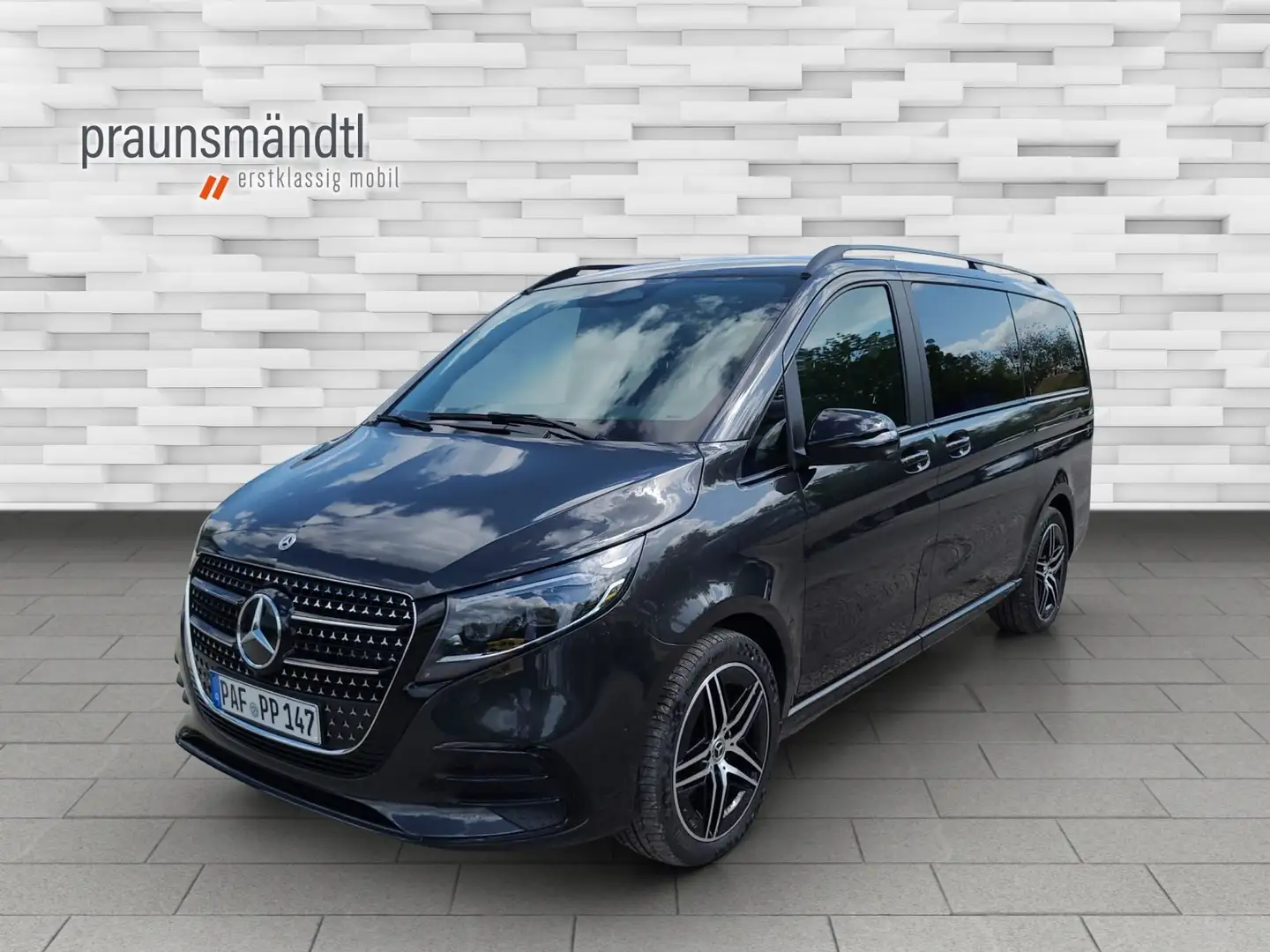 Mercedes-Benz V 300 d Exclusive lang 4x4 AMG Airmatic AHK Pano Gris - 1