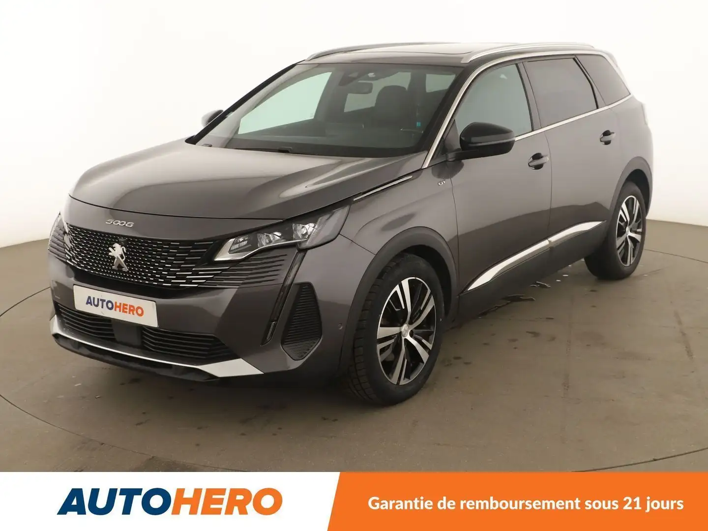 Peugeot 5008 1.5 Blue-HDi GT EAT8 Gris - 1