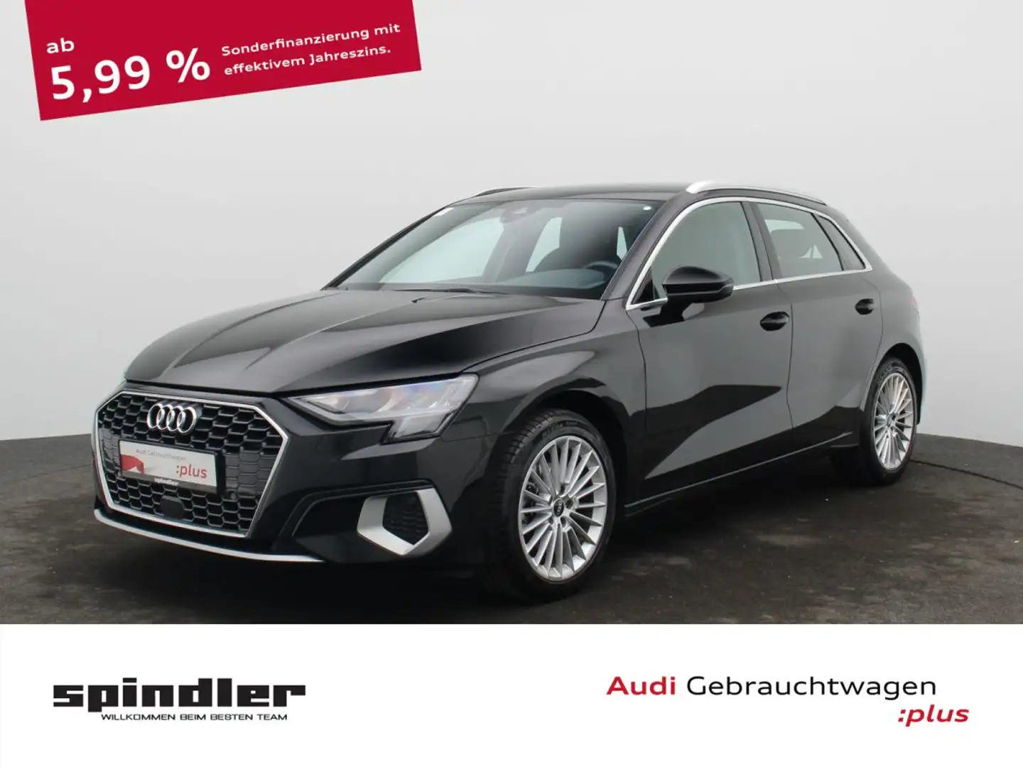 Audi A3 Sportback advanced 35 TFSI S-tronic / Navi+ Schwarz - 1