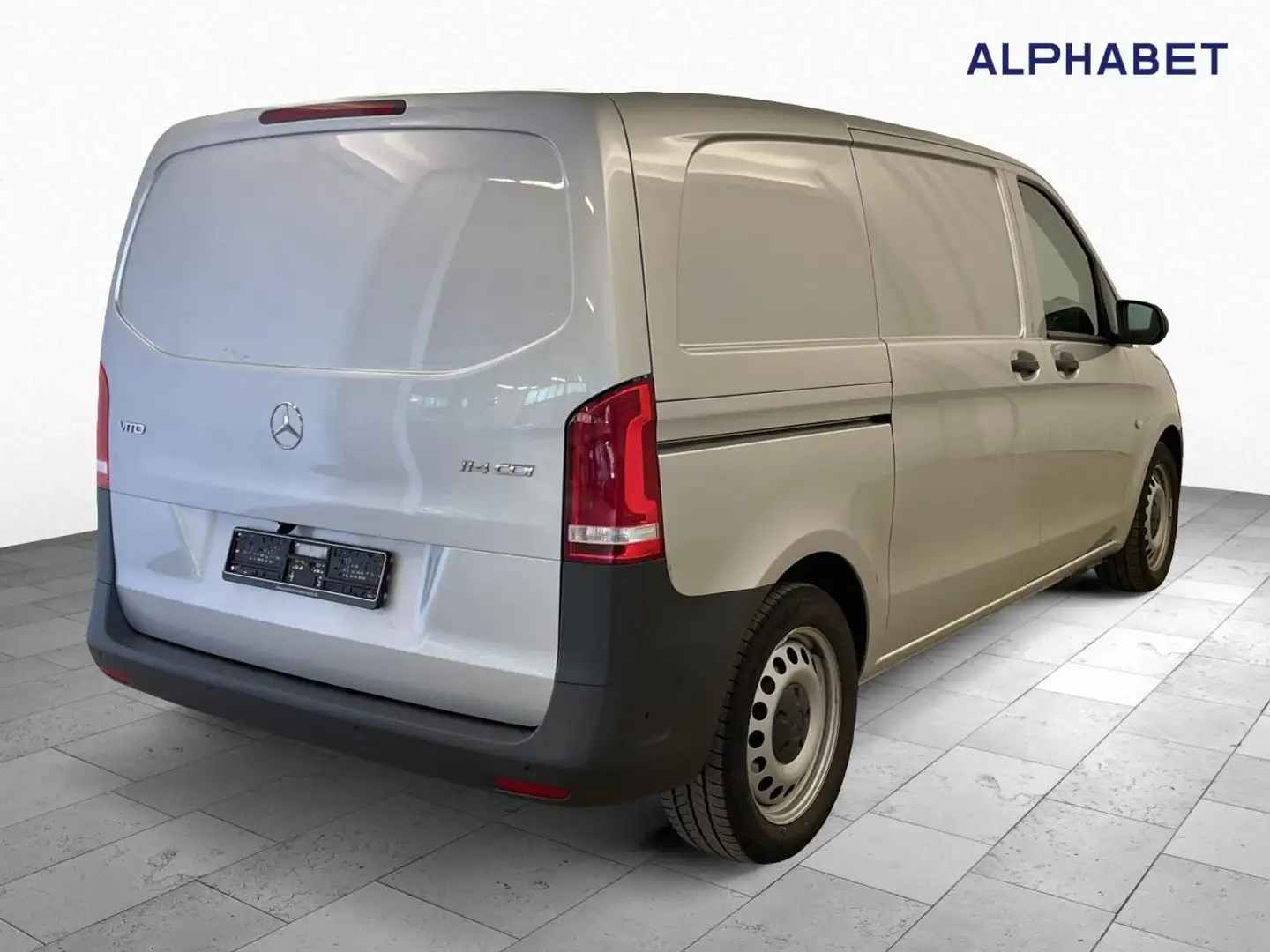 Mercedes-Benz Vito Kasten 114 CDI RWD kompakt|SORTIMO REGALE Silver - 2