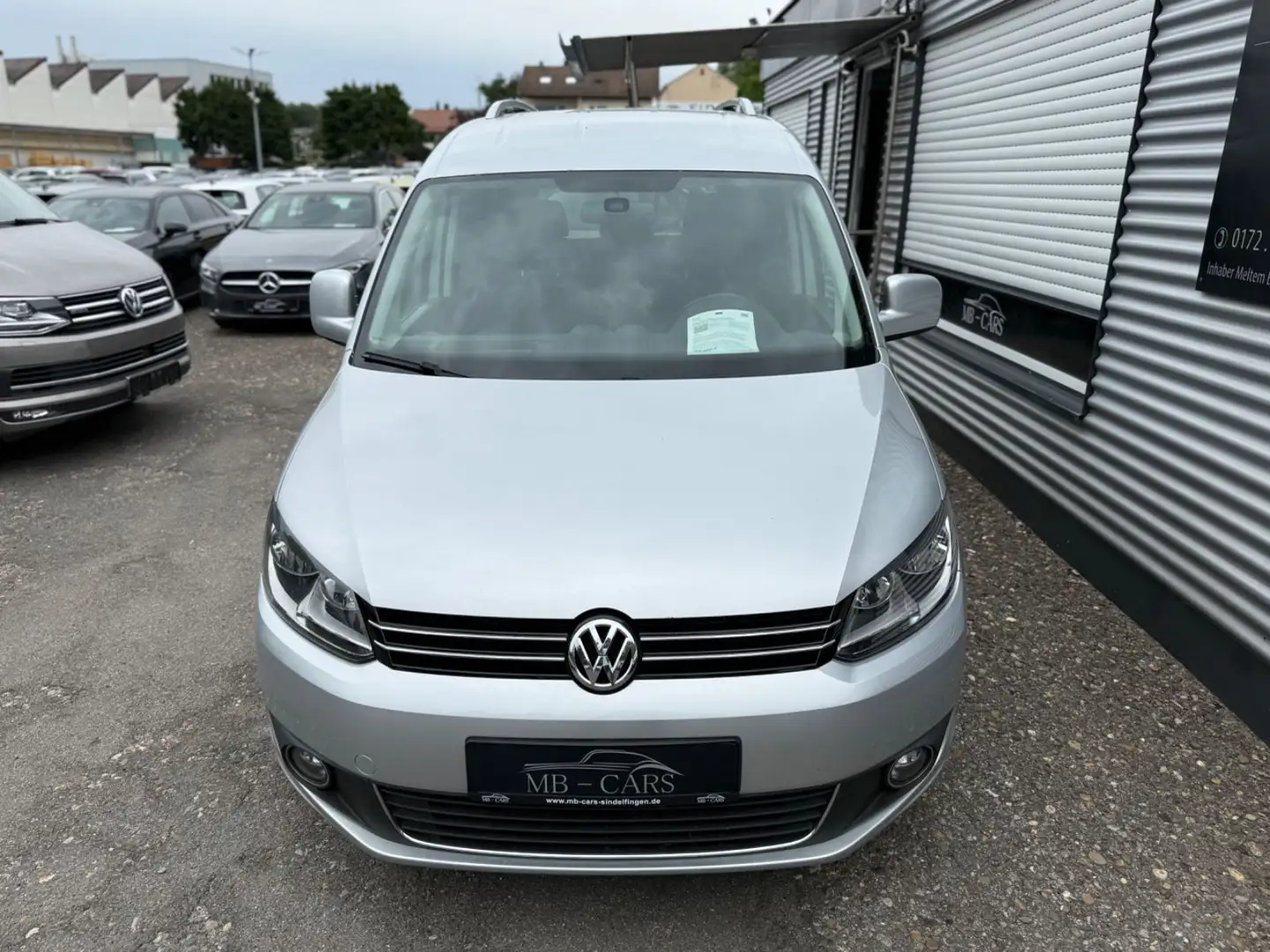 Volkswagen Caddy Comfortline *KLIMATR*ALU*PDC*BLUETOOTH Plateado - 2