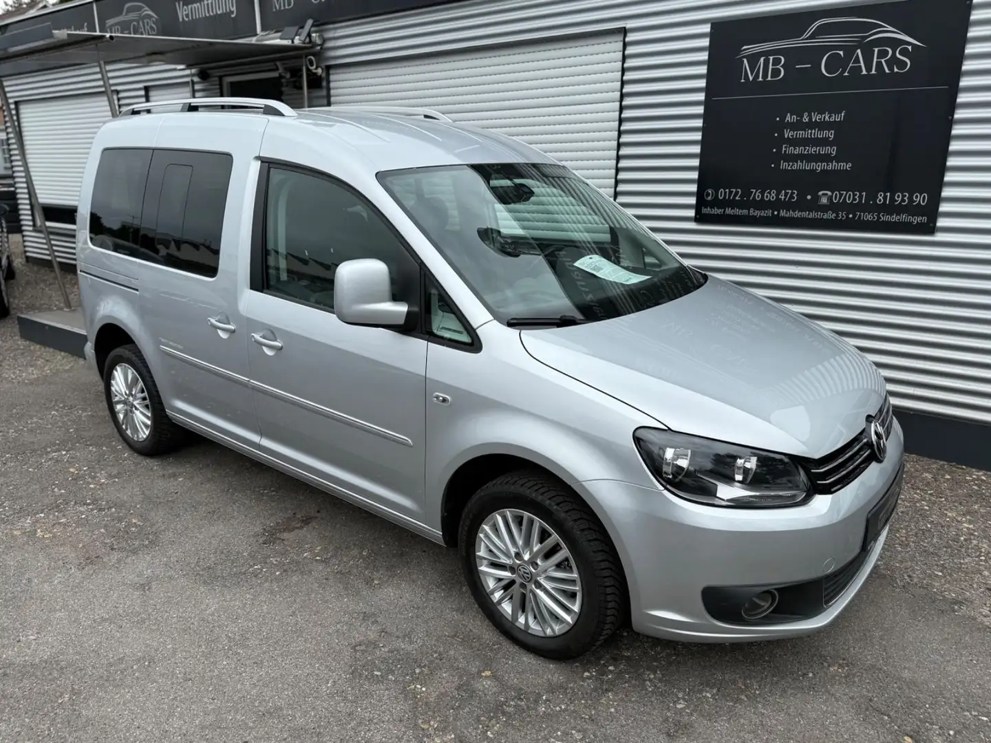 Volkswagen Caddy Comfortline *KLIMATR*ALU*PDC*BLUETOOTH Plateado - 1