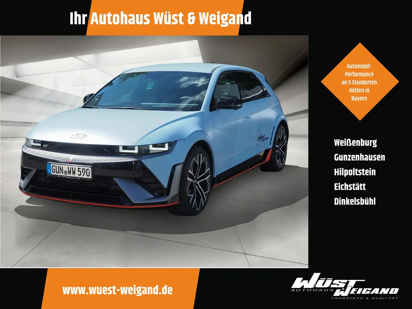 Hyundai IONIQ 5 Ioniq 5 N 4WD Sitzpaket,Navi,LED Bleu - 1