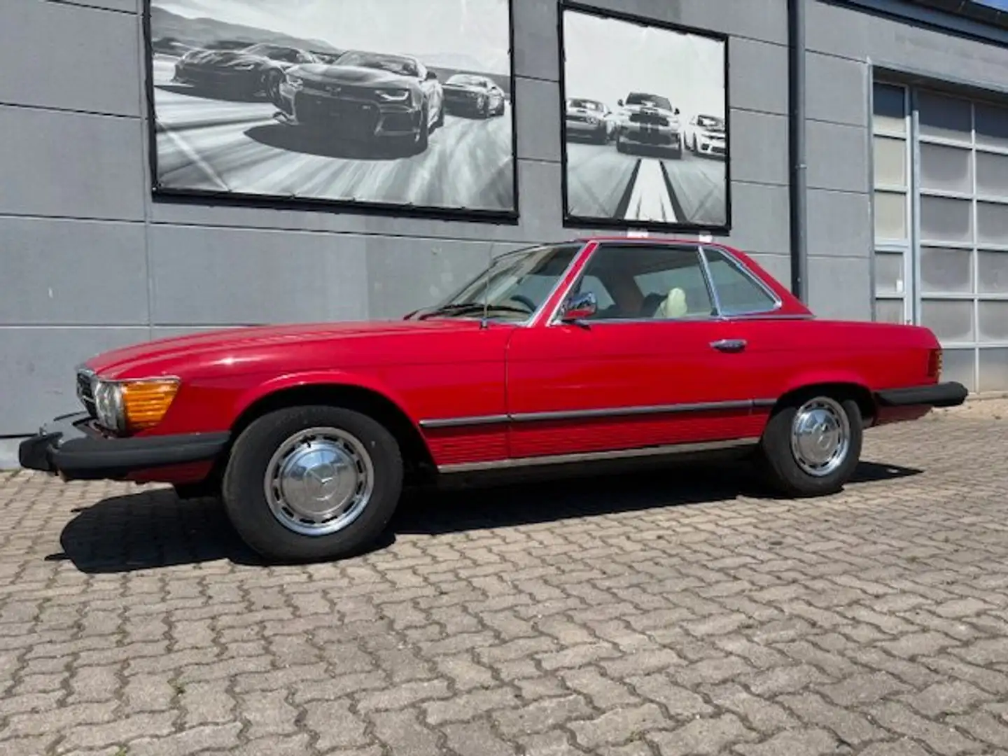 Mercedes-Benz SL 450 V8 225 PS 1973 Rouge - 1