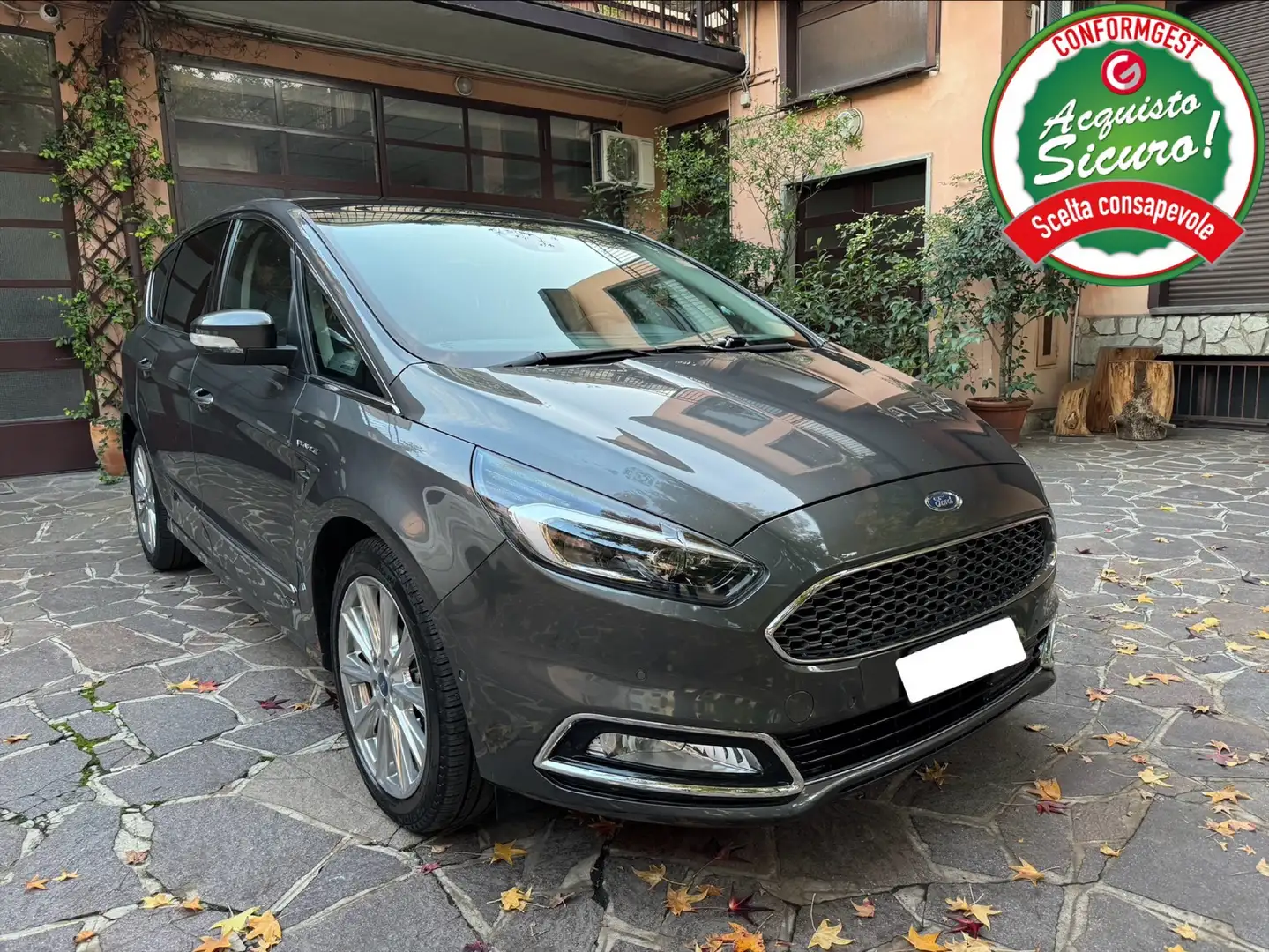 Ford S-Max 2.0 Vignale awd 7posti FULL OPTIONAL Gris - 1