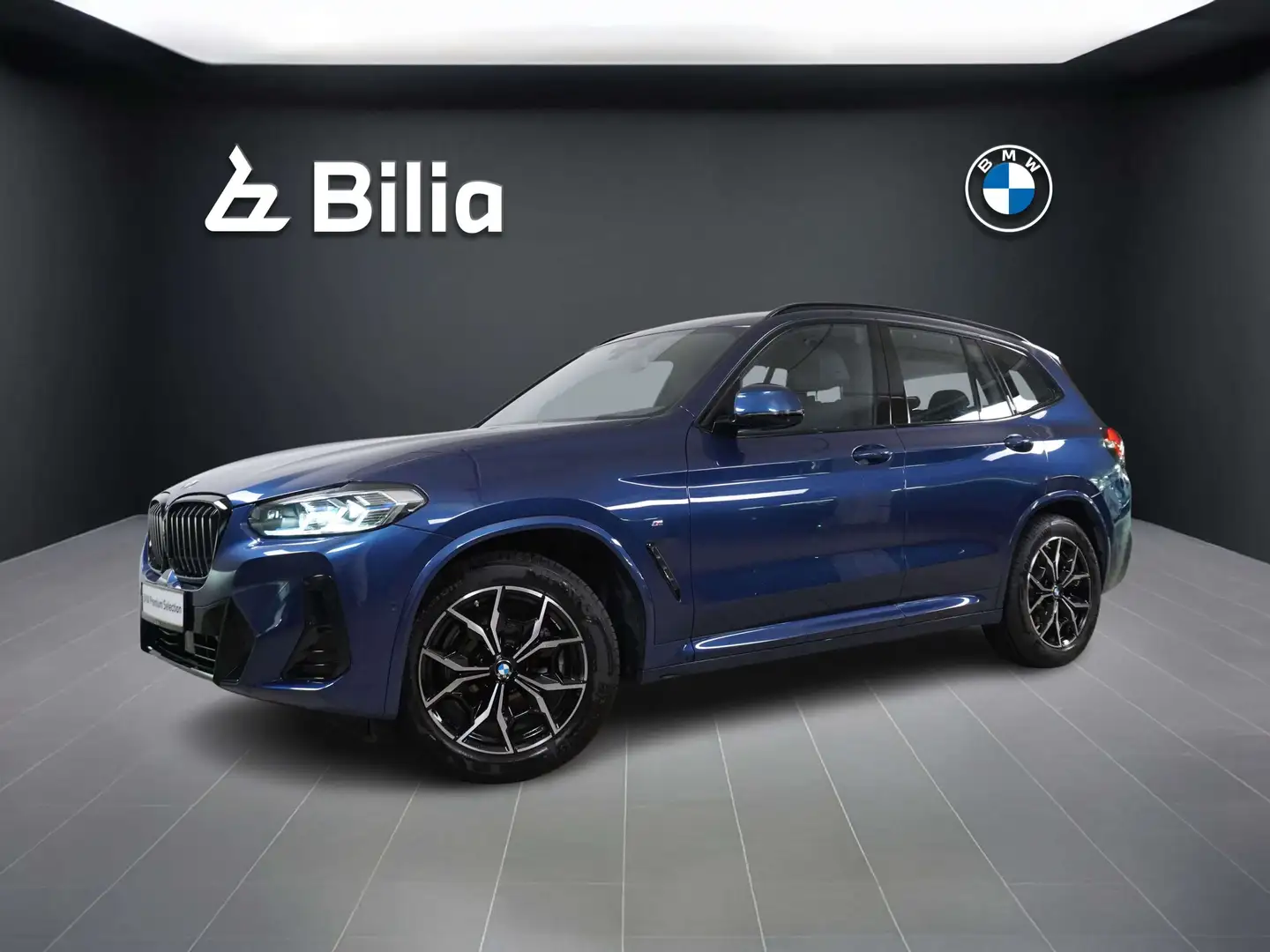 BMW X3 xDrive20d M Sportpaket Head-Up HiFi DAB LED Bleu - 1