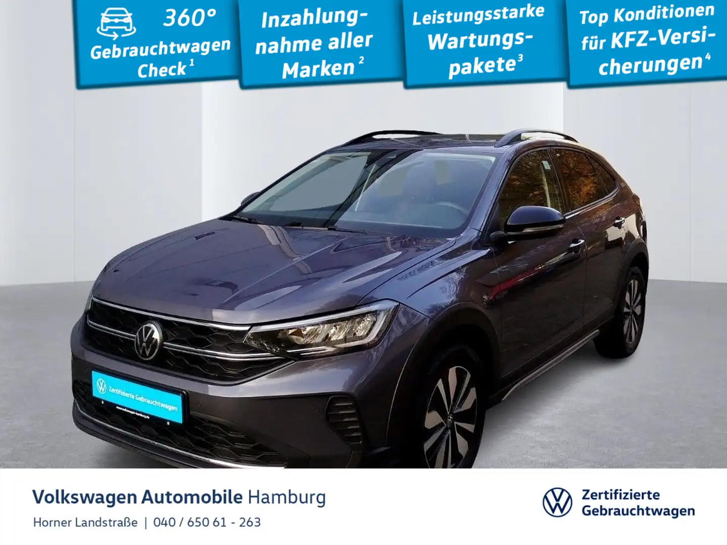 Volkswagen Taigo Goal 1.0 TSI DSG Sitzheizung Einparkhilfe Grau - 1