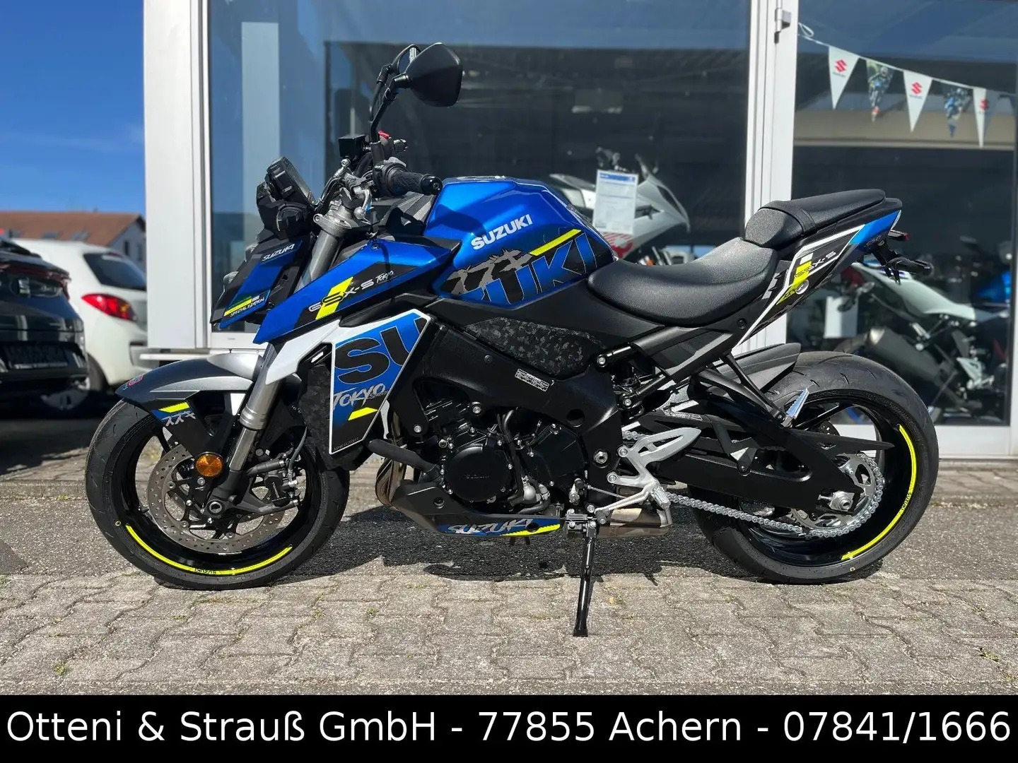 Suzuki GSX-S 950 kurzes Heck*A2-tauglich*Dekor* Blau - 1