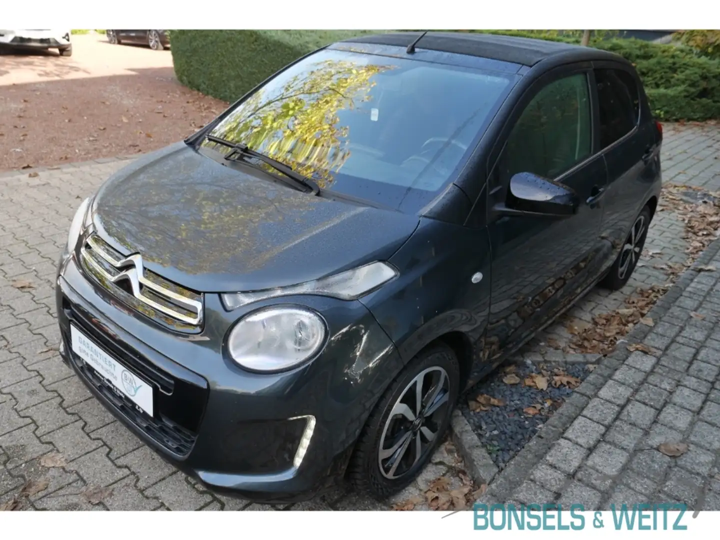 Citroen C1 AIRSCAPE Shine 1.0 VTi EU6d Faltdach DAB SD Rückfa Grau - 2