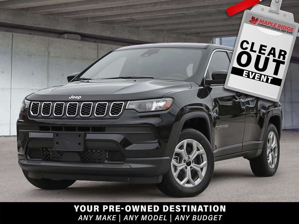 2026 Jeep Compass Sport 4X4 - $2,500 IN DEMO SAVINGS!!!