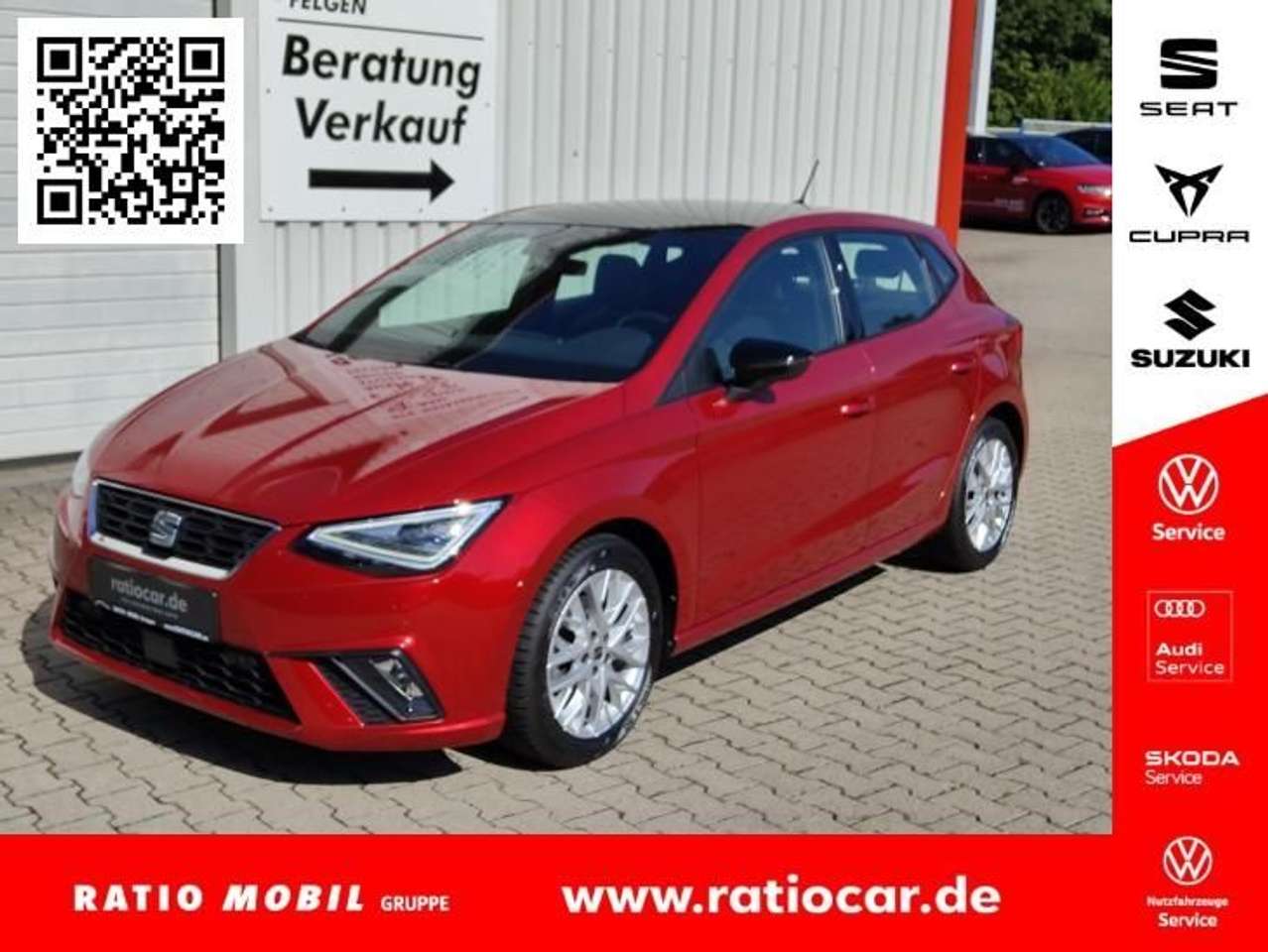 Seat Ibiza 2024 — IBIZA FR 1.0 TSI VOLL-LED PANORAMADACH EPH DAB+