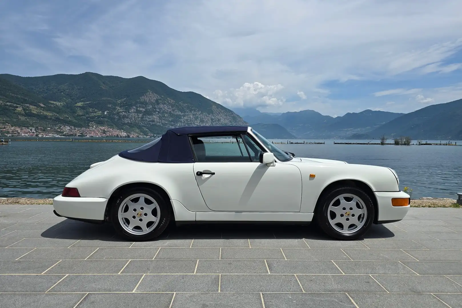 Porsche 964 911 Cabrio 3.6 Carrera 2 Wit - 2