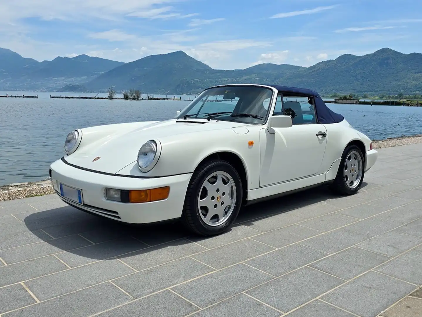 Porsche 964 911 Cabrio 3.6 Carrera 2 Wit - 1