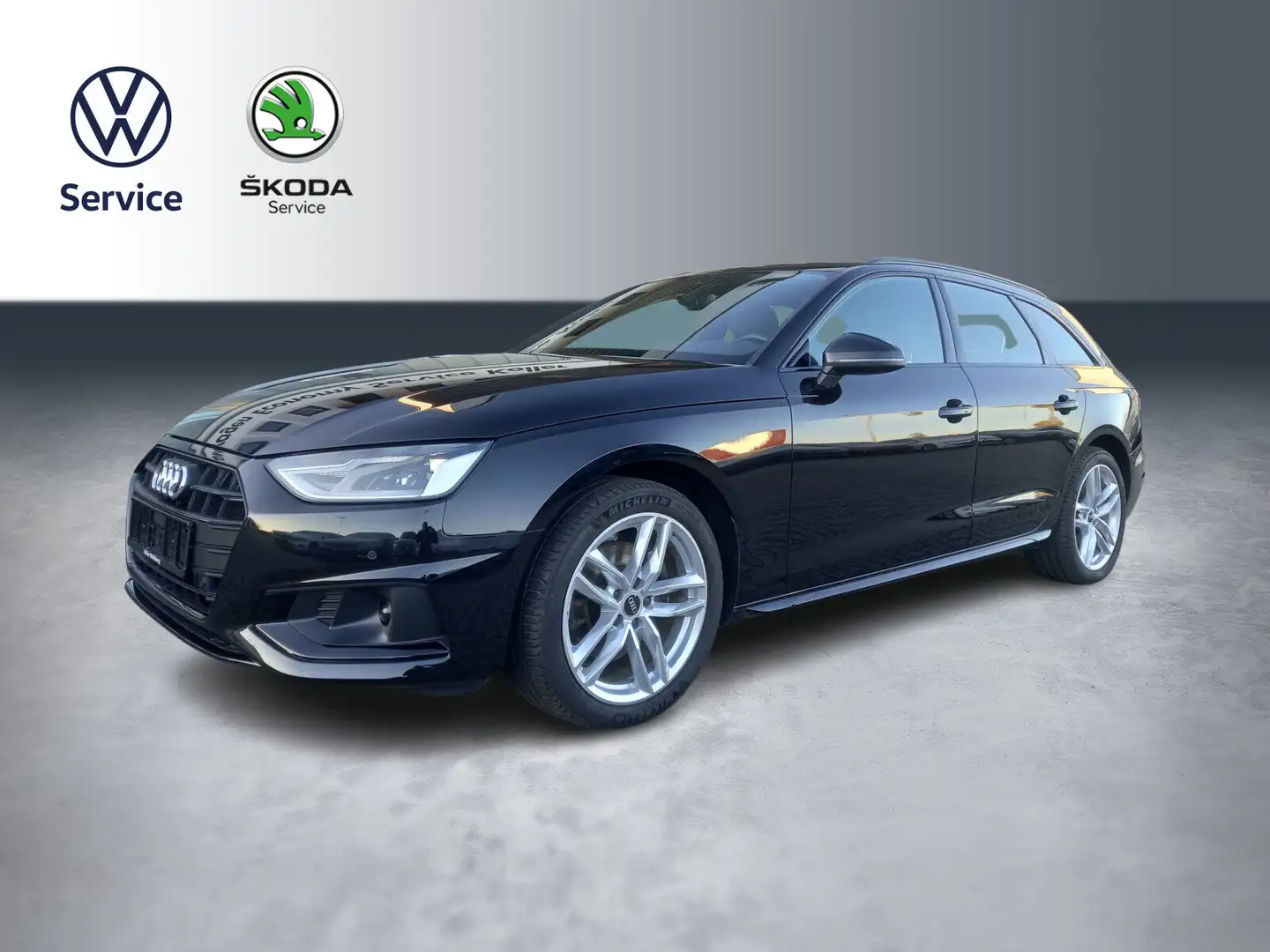 Audi A4 A4 Avant 2.0 TFSI advanced S tronic Leder DC eHK Schwarz - 1