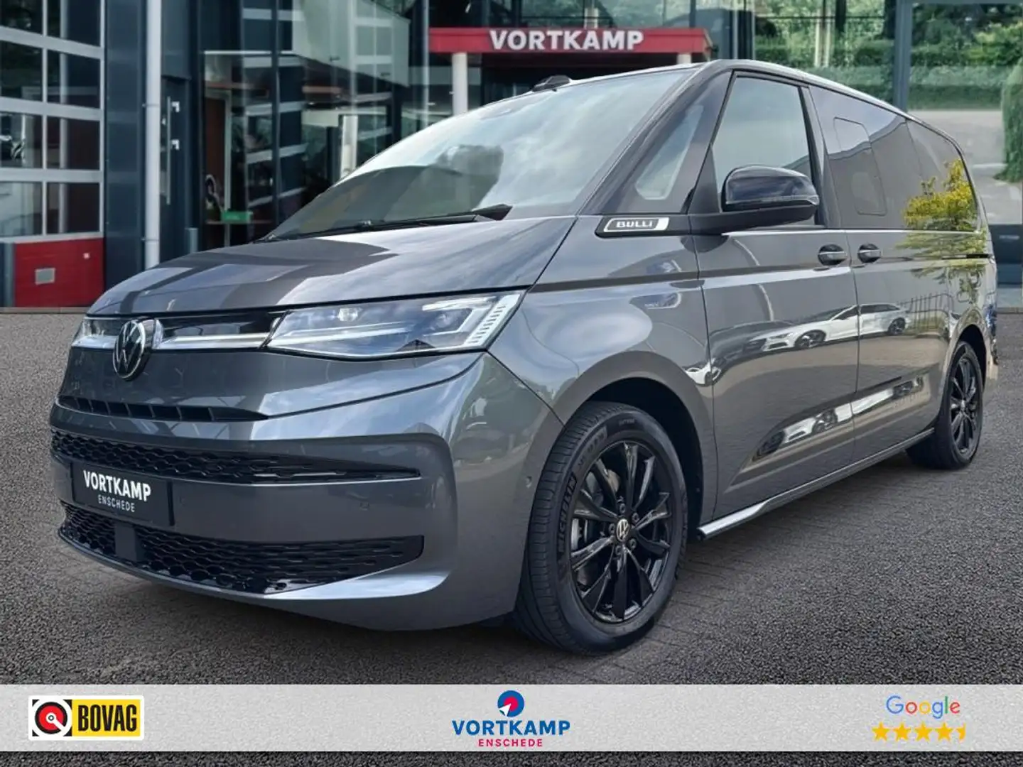 Volkswagen T7 Multivan 2.0 TSI DSG BULLI EDITION GLASDAK/CAMERA/TREKHAAK/ Grijs - 1